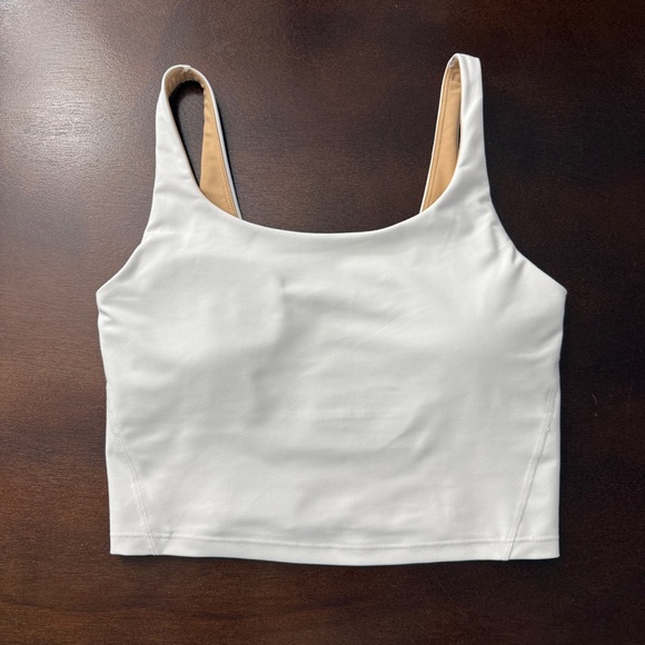 Old Navy PowerSoft Longline Sports Bra Bundle / Lot of 2 White & Black Medium M - Picture 8 of 11